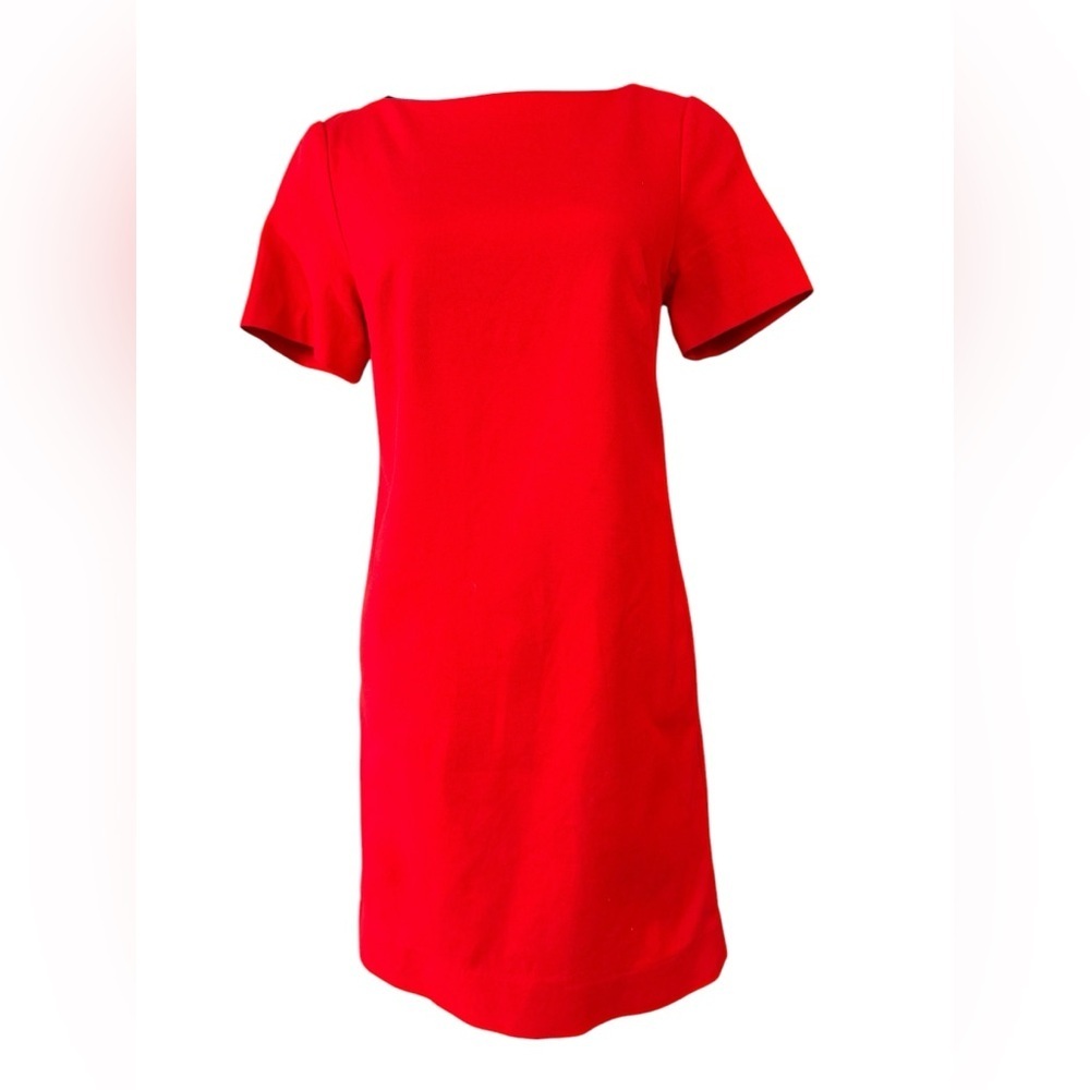 Anthropologie Maeve Backless Red dress Size 4